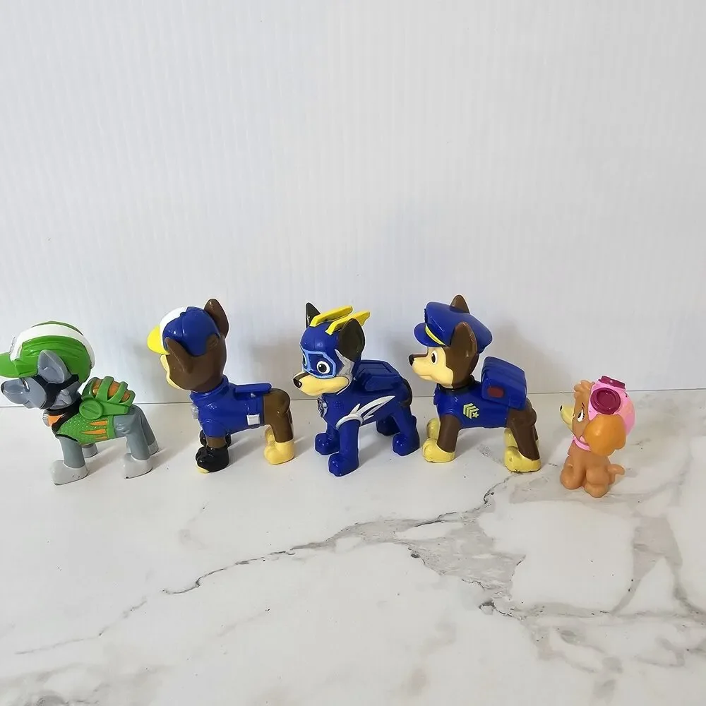 Paw Patrol Action Toys Figures Lot of 5